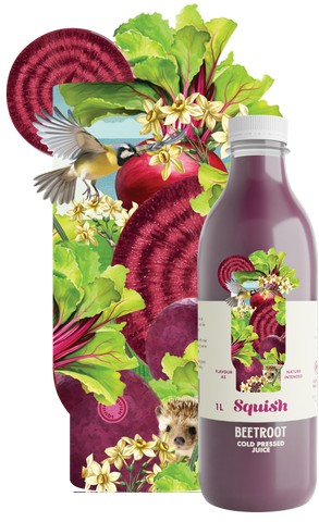 Beetroot Juice - Cold-Pressed from Squish