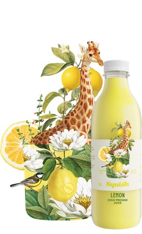 Lemon Juice - Cold-Pressed from Squish