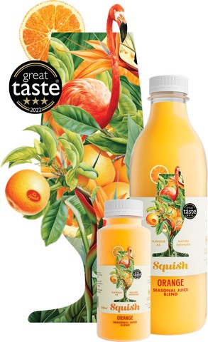 Orange Juice - Cold-Pressed from Squish